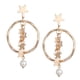 thumbnail image 2 of 1 par de pendientes con gancho para oreja, pendientes con forma de estrella para mujer, día de , Navidad, día de Fernando Golden Star Ear Hook Earring, 2 of 7