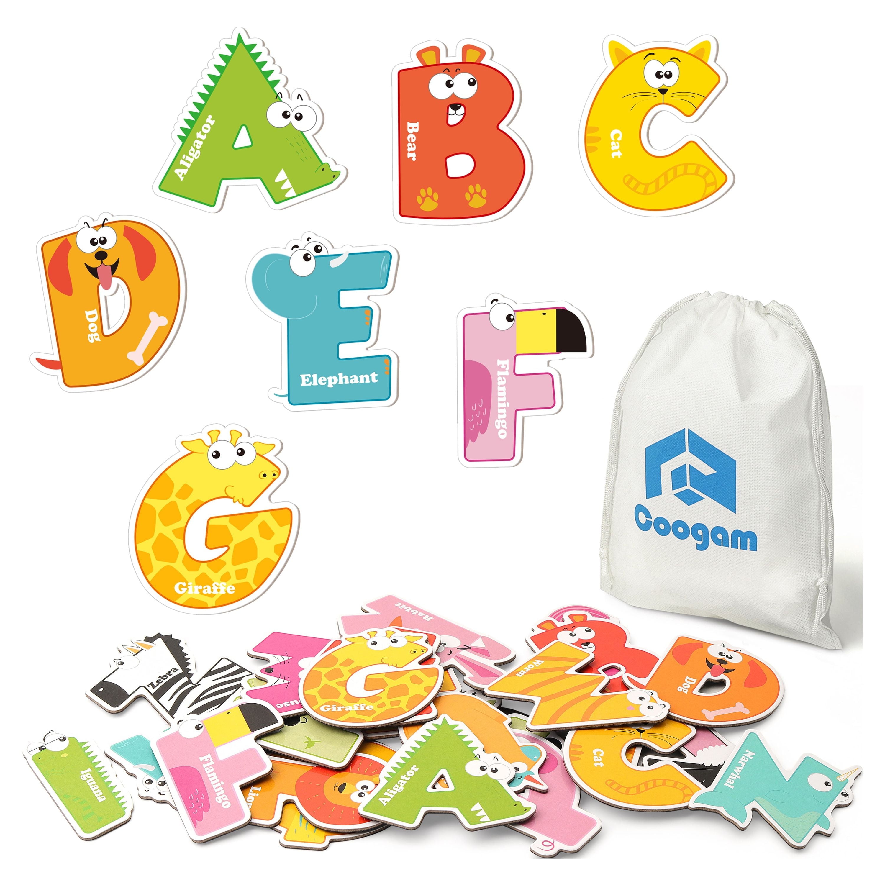 LeapFrog ABC Learning Fridge Phonics Magnetic Alphabet Set, Words