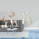 thumbnail image 2 of Escultura Coleccionable De Pareja De Gatos Y Renos Europeos, Ideal Como Regalo De Boda Para Amantes De Los Animales, Para La Repisa Del Comedor, Como Adorno Artesanal Para Mesa., 2 of 8