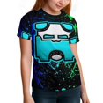 thumbnail image 6 of Geometry Dash Children's T-Shirt Short Sleeve T-Shirt Breathable Summer Tee Shirt for Boys Girls 100CM, 6 of 8