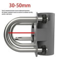 thumbnail image 3 of Support Universel de Serrage 30-50mm en Acier Inoxydable pour Antenne V2 pour RVs Yachts Rampes etc., 3 of 7
