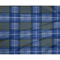 thumbnail image 3 of oneOone Tissu Polyester Lycra Madras Décor à Carreaux Tissu Imprimé BTY 56 Pouces de Large, 3 of 3
