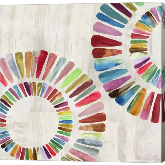 Great Art Now Fun Rings I by Aimee Wilson Canvas Wall Art