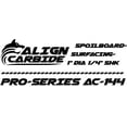 thumbnail image 2 of Align Carbide, CNC Spoilboard Surfacing, Slab Flattening Router Bit, 3 Wing, 1 inch Cutting Diameter, 1/4 inch Shank, CNC Router Pro-Series., 2 of 2