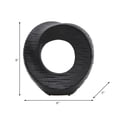 thumbnail image 5 of Modern Decorative Home Sculpture - Figurine Accent for Bathroom Decor, Office Desk, or Any Room - Artful Ornament for Living Room Decor, Bookshelf Display, or Coffee Table - 8", Black, 5 of 18