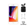 thumbnail image 1 of Pre-Owned Apple iPhone 8 Plus (Unlocked) 64GB Gold (A1864) Bundle with Wireless Earbuds, 1 of 6