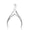 TR23 01, variant on 1pc Fingernail Toenail Cuticle Scissor Stainless Steel Dead Skin Scissor Nail Art Tool Nail Clipper Cutter Cuticle Scissor