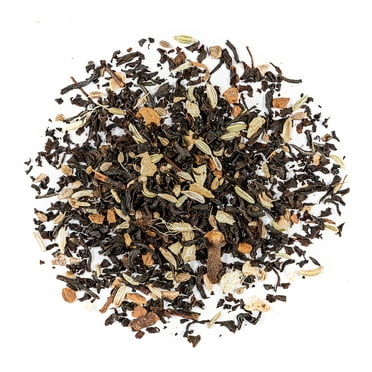 Masala Chai Organic Black Tea - Indian Black Tea Blended With Spices - Loose Leaf Englisch Style Breakfast Tea 100g