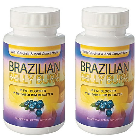 Brazilian Belly Burn Acai All Pure Diet Pill (Pack of (Best Slim Diet Pills For Sale)