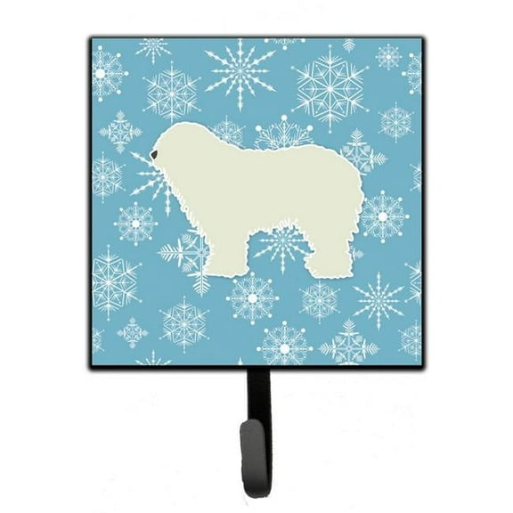 Carolines Treasures BB3555SH4 Winter Snowflake Komondor Leash or Key Holder