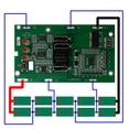 thumbnail image 4 of 2X Placa de Circuito de Protección de Carga de Batería de Iones de Litio 4511396 Placa PCB para Einhell Power X-Change de Litio de 18 V 20 V, 4 of 5