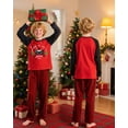 thumbnail image 2 of Fiodrimy Boys Pajamas Big Boys Long Sleeves and Pants Pajamas 2-Piece Boy Pjs Set Kids Sleepwear Lounge Clothes Size 8-14, 2 of 6
