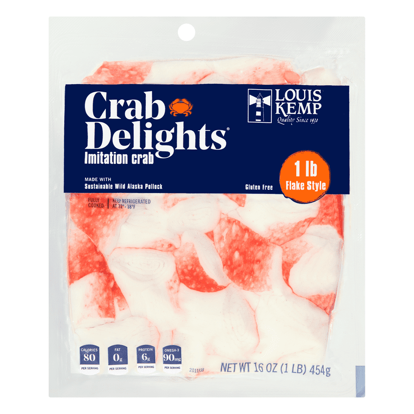 Imitation Crab Meat Refrigerated Flake Style
