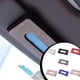 thumbnail image 4 of Toystoory Soporte para pañuelos de coche, visera de cuero PU, servilletero, caja de papel para camión, accesorios de organización de decoración Almacenamiento y organización del hogar Rosa Toystoory HA075312-07, 4 of 6