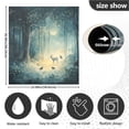 thumbnail image 5 of Yayeee Magnetic Dishwasher Cover for The Front Decoration Home Kitchen Machine Sticker Protector, Night Forest Scene, 5 of 6