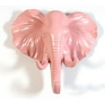 thumbnail image 3 of Heavy Duty Elephant Head Suspensión Montada En Pared De Resina Sombrero Bolsas 12x5.5x13cm Macarena Gancho de resina, 3 of 5