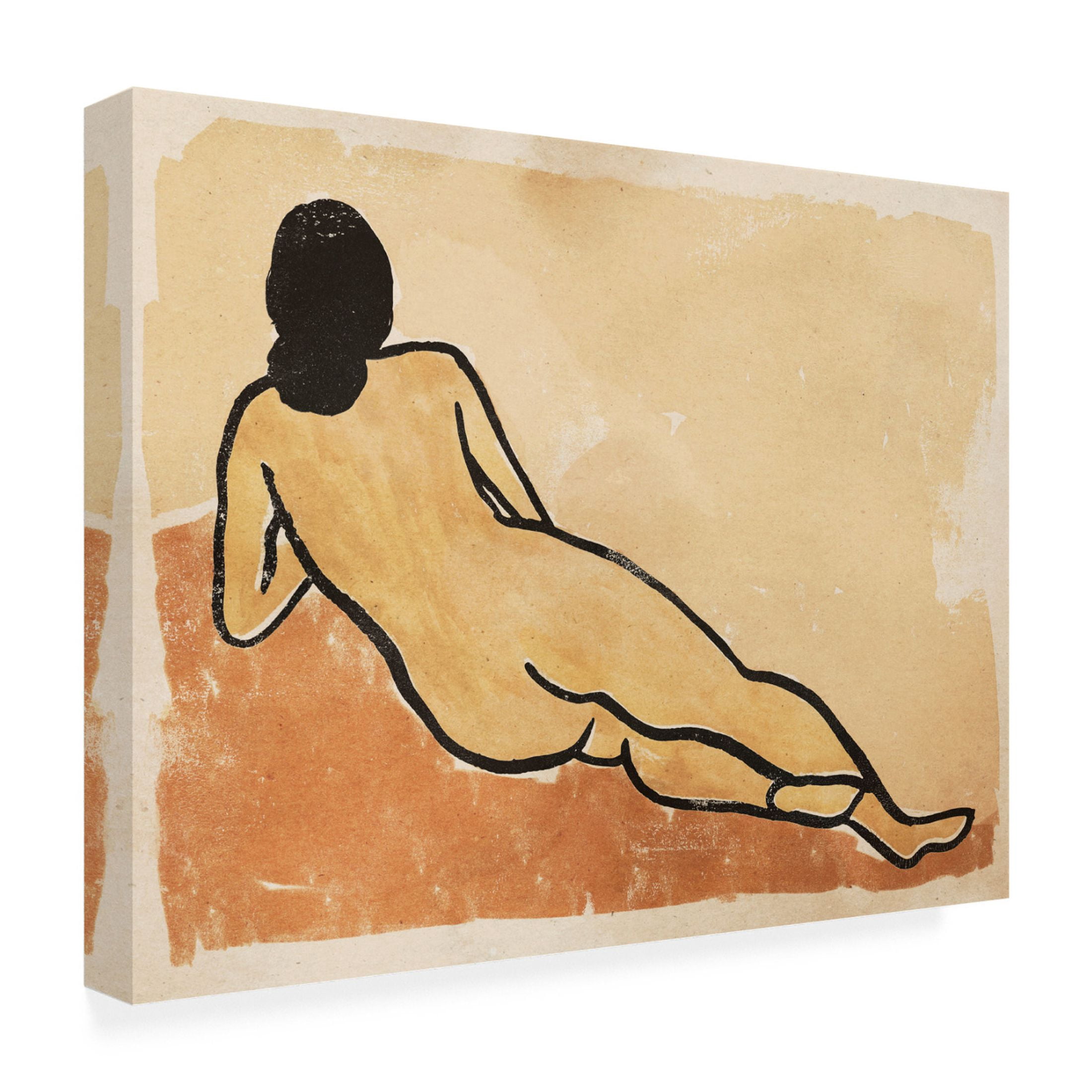 Trademark Fine Art Victoria Barnes Afternoon Repose II Canvas Wall Art