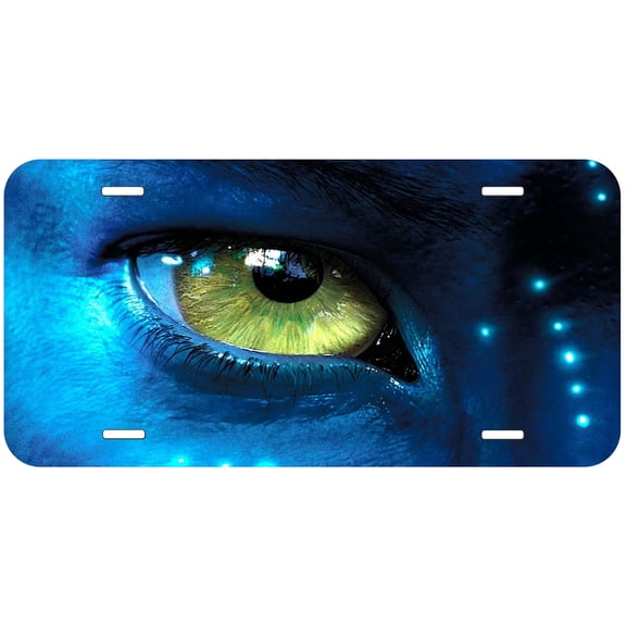 Avatar Eye Novelty Car Auto License Plate