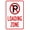 Warning Sign 3, variant on Loading Zone Warning Sign, Metal Security Sign - 8"x12" Safety Wall Decor for Home Business Yard Garden Office Street Road Indoor Outdoor Easy to Mount