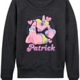 thumbnail image 3 of Spongebob Squarepants - Cute Patrick - Women's French Terry Long Sleeve Shirt, 3 of 6
