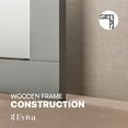 thumbnail image 4 of Eviva Aberdeen 60" Grey Framed Bathroom Wall Mirror, 4 of 6