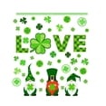 thumbnail image 2 of DAMAI St. Patrick's Day Window Clings Decorations - Green Shamrock Gnome Window Clings Stickers for Saint Patrick's Day Decoration Birthday Party Supplies, 2 of 7