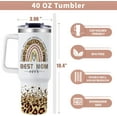 thumbnail image 6 of Best Mom Ever Tumbler 40oz - Mom Gifts from Daughter Son - Stainless Steel Cup with Handle & Straw - Mothers Day Birthday Christmas Present, 6 of 6