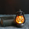 thumbnail image 4 of Halloween Lantern Halloween Decor Retro Decor Battery Lantern Flameless LED Candle Lantern Halloween Vintage Lantern Handheld Halloween Lamp Halloween Decorations, 4 of 6