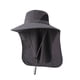 thumbnail image 1 of Sombrero transpirable para exteriores para hombres y mujeres, de ala ancha, para montañismo, pesca, con protección para el cuello., 1 of 4