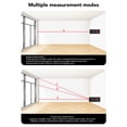 thumbnail image 3 of Dual Distance Meter, Handheld Infrared Distance Meter High Accuracy   for Home Residence, 3 of 8