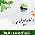 thumbnail image 2 of Happy St. Patrick''s Day Throw Flannel Blanket, Gnome Shamrock Fleece Blanket Fuzzy for Couch, Warm Cozy Lucky Clover Blanket Travel Bed Throws for Sofa, St. Patrick Day Decor, 50 x 60 Inches, 2 of 6