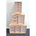 thumbnail image 2 of Whitney Brothers Clear Tray Double Column Storage Cabinet, 2 of 6