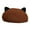 Brown, variant on Vintage Inspired Cloche Hat for Women 1920s Flapper Style Hat Women Cat Ear Color Bblocking Knitting Beret Warm Wool Hat Artist Hat