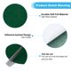 thumbnail image 3 of Fieltro para base de lámpara de 4.5 pulgadas de diámetro, paquete de 20, fieltro adhesivo antideslizante de 2 mm de grosor, verde oscuro, 3 of 7