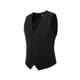 thumbnail image 1 of Chaleco de traje de algodón con cuello en V para hombre, ajustado, para todas las estaciones. Entrega rápida., 1 of 3