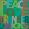 thumbnail image 3 of CafePress - Peace Love Drummer Chicks Dark T Shirt - Men's Classic Graphic Cotton T-Shirt, 3 of 4