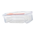 thumbnail image 1 of Olla para cocinar Pasta en microondas, recipiente para cocinar espaguetis, caja de cocina multifuncional, olla para fideos apilable con colador para BLESIY Cocedor de pasta, 1 of 8