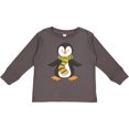 thumbnail image 3 of Inktastic Cute Penguin, Little Penguin, Penguin with Scarf Boys or Girls Long Sleeve Toddler T-Shirt, 3 of 5