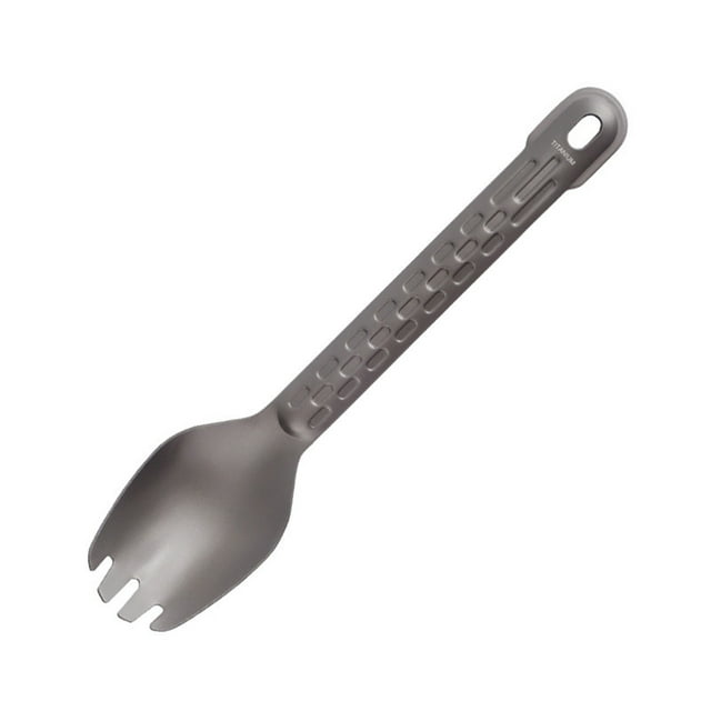Spork en Titane Léger pour Dîner, Couverts pour Maison, Camping en Plein Air, Randonnée, Pique-Nique