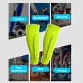 thumbnail image 5 of Ettsollp Football Shin Guards 1 Pair Soccer Sports Shin Guards High Impact Resistant Anti-collision Calf Protection Football Protective Gear for Adults Men, 5 of 8