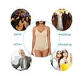 thumbnail image 6 of Women Bodysuit Tummy Control Shapewear Seamless Sculpting Thong Body Shaper, 6 of 8