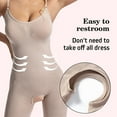 thumbnail image 5 of Women's Shapewear Bodysuit Tummy Control Solid Underwear Open Crotch Butt Lifter Body Shaper for Women, 5 of 8
