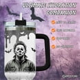 thumbnail image 3 of Halloween Gifts for Women Men Boys Girls, Black Spooky Boo Tumbler 40 Oz With Handle and Straw, Cute Halloween Ghost Stainless Steel Vacuum Insulated Cup, Funny Halloween Decorations Gifts, 3 of 6