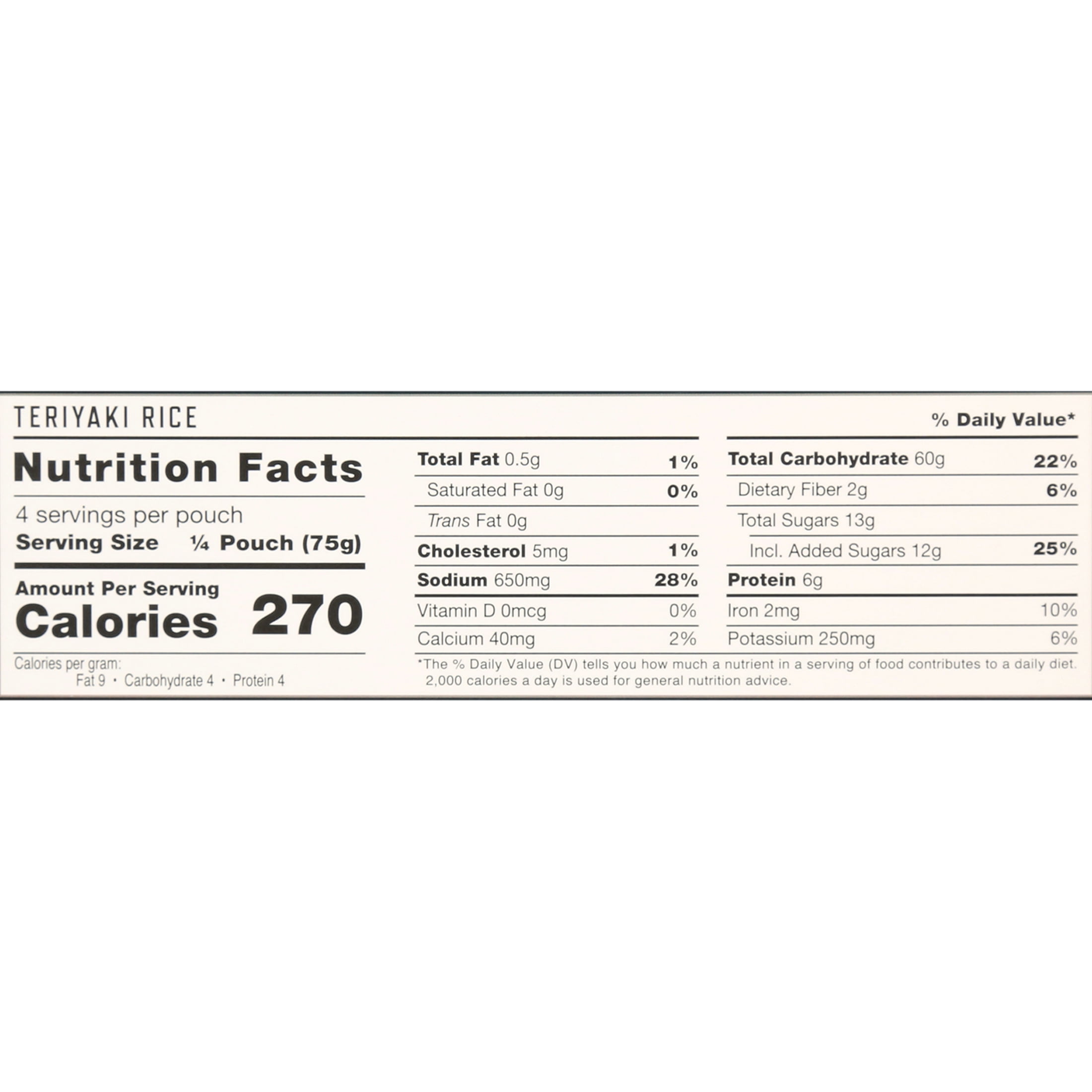 (2 pack) Ready Wise Teriyaki & Chicken 20 Serving, Shelf-Stable, Emergency Meal