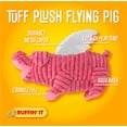 thumbnail image 3 of Ruffin' It Tuff Stuffed Plush Flying Pig Dog Toy, 3 of 7