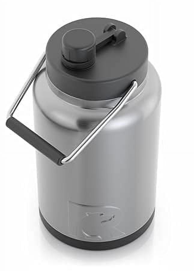 RTIC Half Gallon Jug, Durable Stainless Steel Insulated Jug with Built-In Handle, Stainless - image 2 of 6