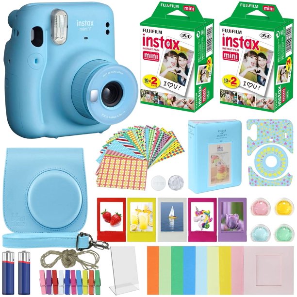 Fujifilm Instax Mini 11 Fuji Instant Film Camera Sky Blue ...