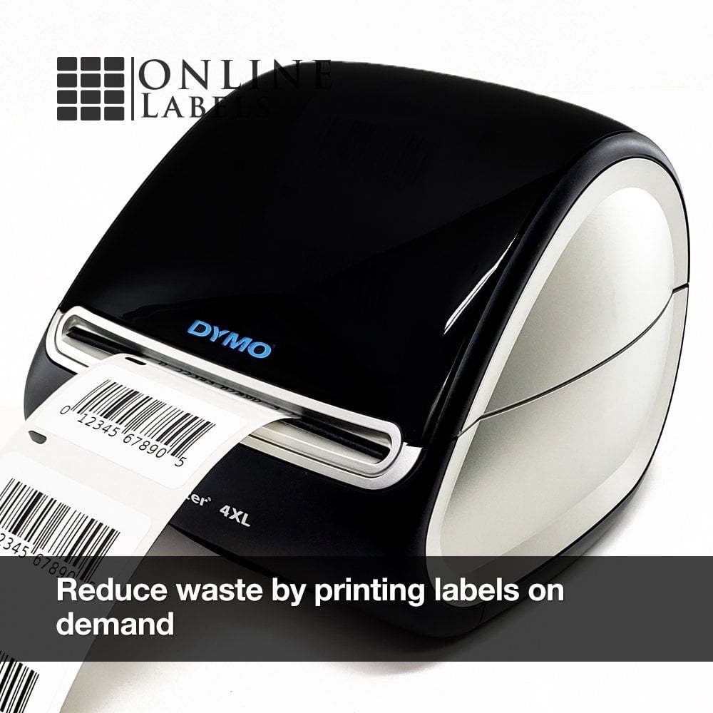 2.25 x 1.25 Removable Labels for DYMO Printers - Online Labels (12 Rolls)