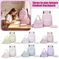 thumbnail image 6 of Lunch Backpack for Students, Large Capacity Lightweight School Backpack with Insulated Lunch Bag, Casual Bookbag for Travel and Daily Use, 6 of 6