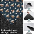 thumbnail image 3 of Blue Highland Cow Flower Pattern Kitchen Rugs Sets Of 3,Kitchen Runner Rugs Non Skid Washable,Decorative Kitchen Floor Mats for Kitchen,Sink,Laundry,17"x30"+ 17"x47" + 17"x59", 3 of 6